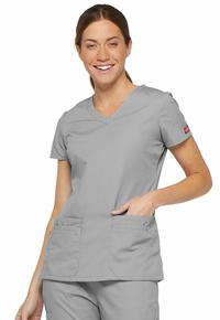 Top by Dickies Medical Uniforms, Style: 85906-GRWZ